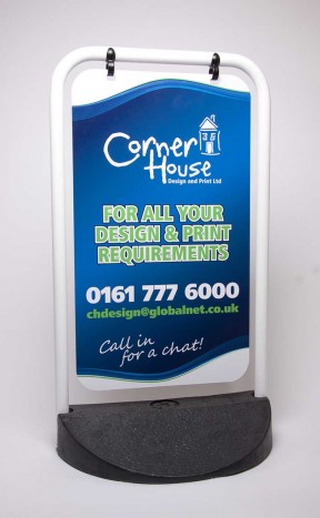 Corner House Swing Sign